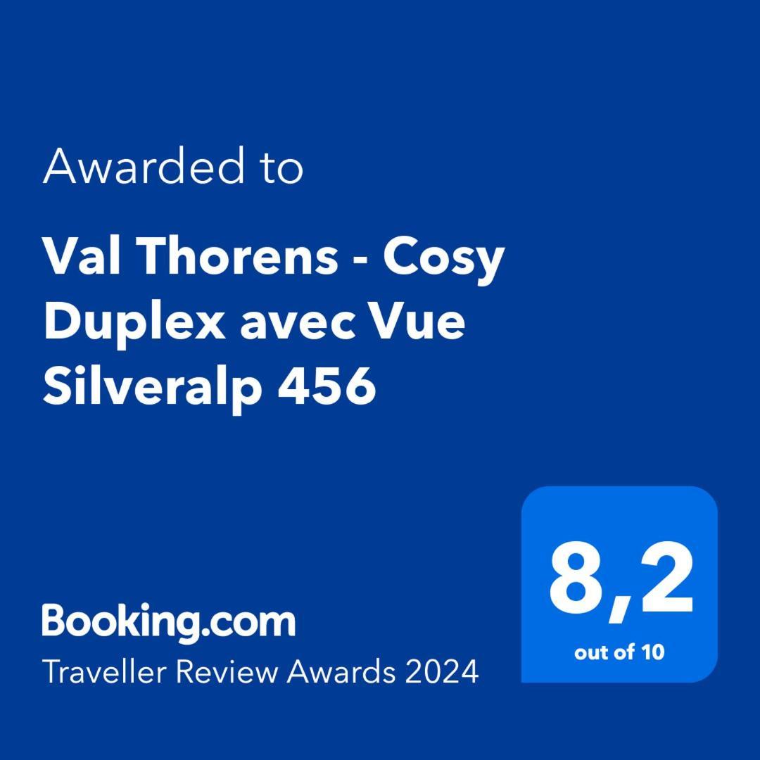 Val Thorens - Cosy Duplex Avec Vue Silveralp 456 Екстериор снимка